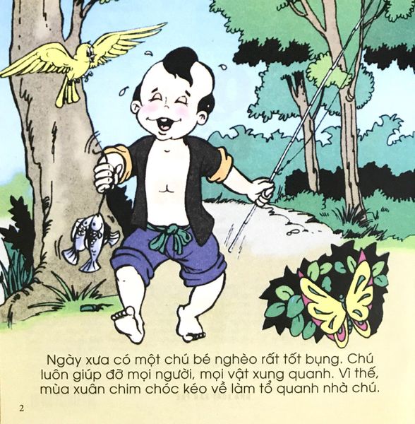 Bé tập kể chuyện - Quả bầu tiên