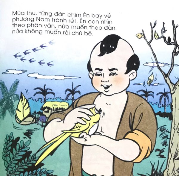 Bé tập kể chuyện - Quả bầu tiên