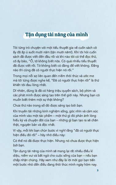 Chỉ có bạn mới trả lời được câu hỏi của cuộc đời mình