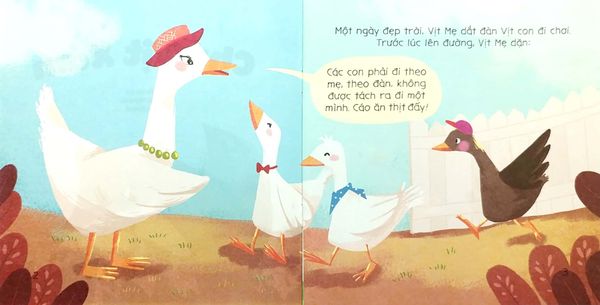 Bé tập kể chuyện - Chú vịt xám