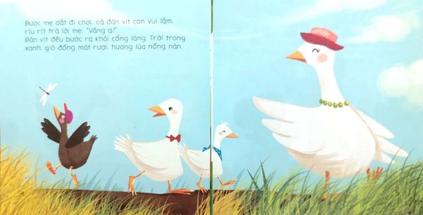 Bé tập kể chuyện - Chú vịt xám