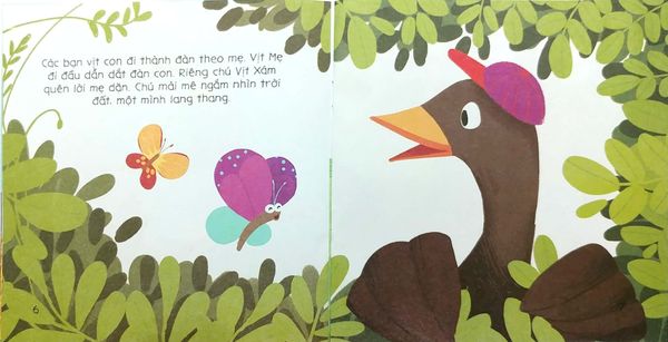 Bé tập kể chuyện - Chú vịt xám