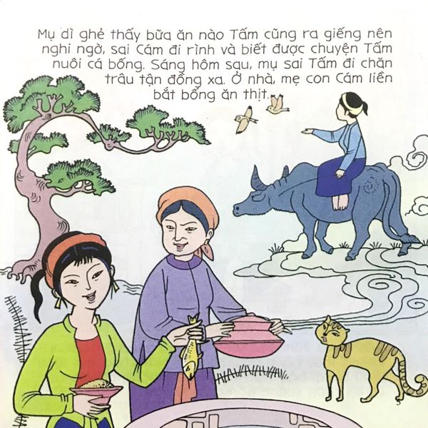 Bé tập kể chuyện - Tấm Cám