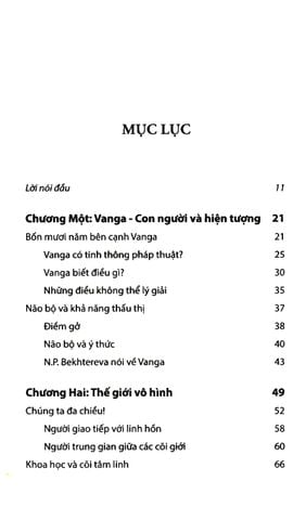 Nhà Tiên Tri Vanga Và Vũ Trụ Huyền Bí (Tái Bản 2022)