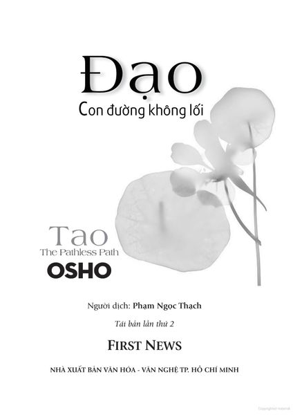 OSHO - ĐẠO CON ĐƯỜNG KHÔNG LỐI