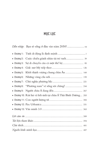 Dịch chuyển: Bạn sẽ sống ở đâu năm 2050?