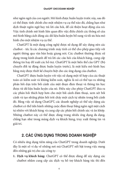 ChatGPT cho doanh nghiệp: Mở rộng kinh doanh thần tốc với công nghệ thay đổi cuộc chơi
