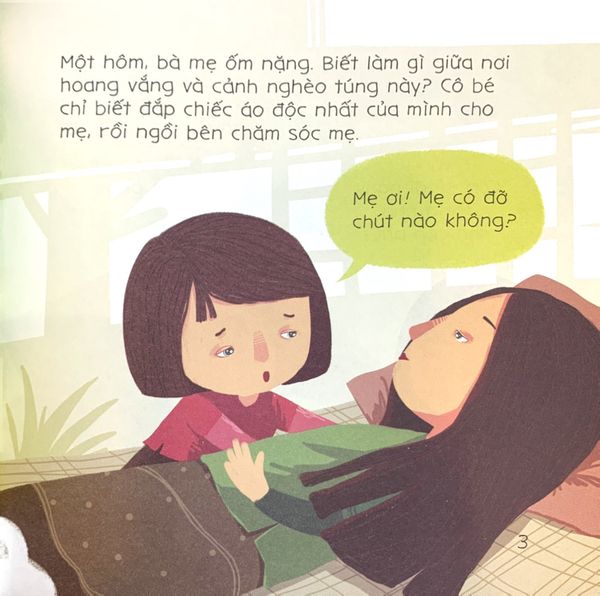 Bé tập kể chuyện - Bông hoa cúc trắng