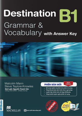 Destination B1 Grammar & Vocabulary with answer key (Phiên bản mới)