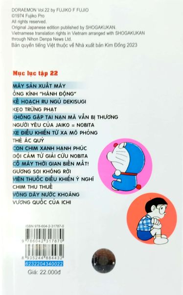 Doraemon truyện ngắn - Tập 22