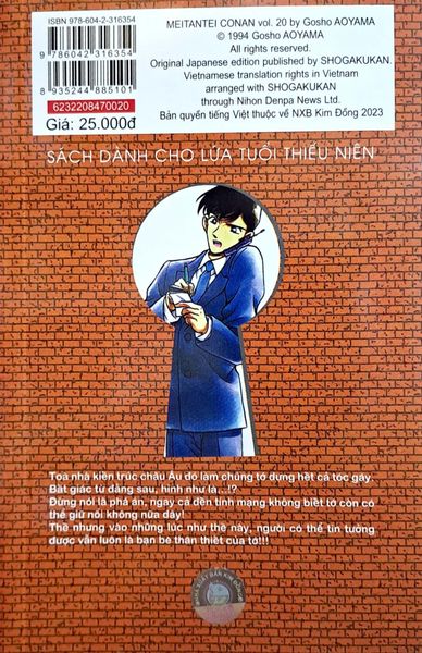 Thám tử lừng danh Conan - Tập 20