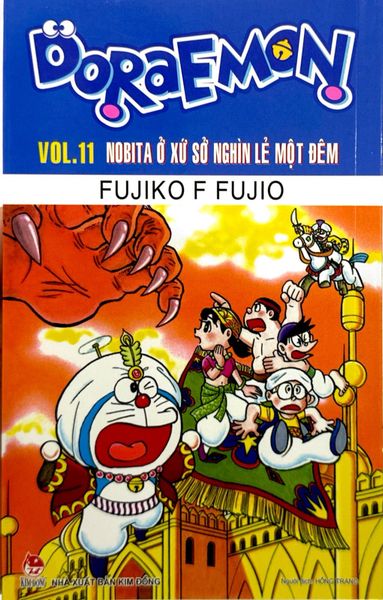 Doraemon - Tập 11 - Nobita Ở Xứ Sở Nghìn Lẻ Một Đêm (Tái Bản 2023)