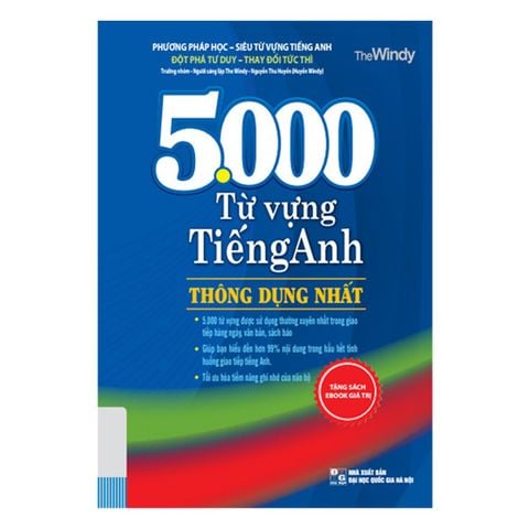 5000 Từ Vựng Tiếng Anh Thông Dụng Nhất (Tái Bản 2023)