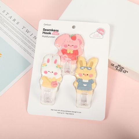 Móc Treo Tường Thỏ Dễ Thương B (3 cái)