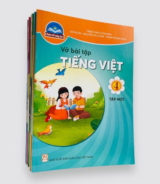 Bộ Sách Giáo Khoa Bài Tập Lớp 4 - Bộ Chân Trời Sáng Tạo (12 CUỐN )