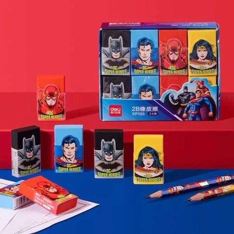 Gôm tẩy Deli vẽ hình hoạt hình siêu nhân XP105