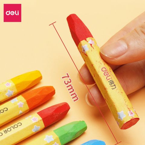 Bút màu sáp dầu EC201-12 12 màu Larva