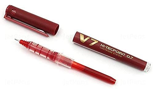 Bút Mực Nước Hi-Tech V7 Cartridge System Pilot BXC-V7-R-BGD - Mực Đỏ