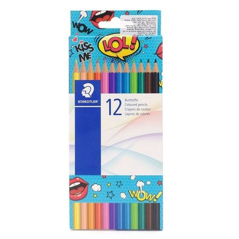 Hộp 12 Bút Chì Màu 175 - Staedtler COC12 (Mẫu Bao Bì Giao Ngẫu Nhiên)