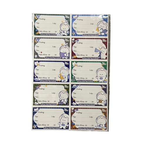 NHÃN TẬP 10 Ô LỚN- XẤP 5