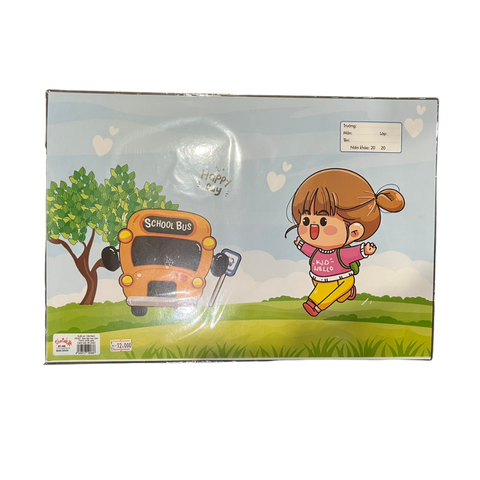 Bao Tập Nylon In Hình (Xấp 5 Tờ)