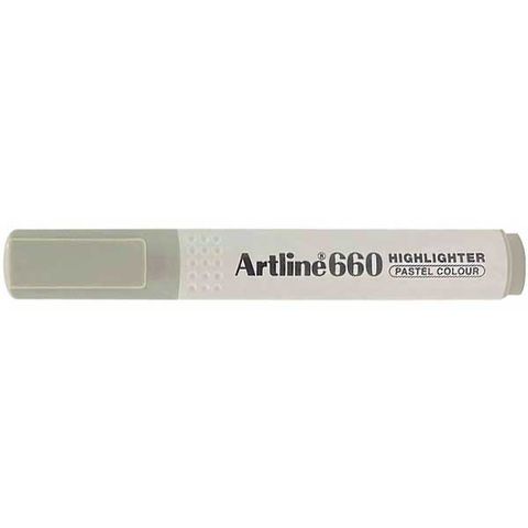 Bút Dạ Quang - Artline EK-660 - Pastel Grey