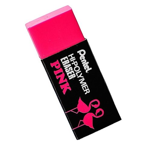 Gôm Pentel ZEH-05SP - Màu Hồng