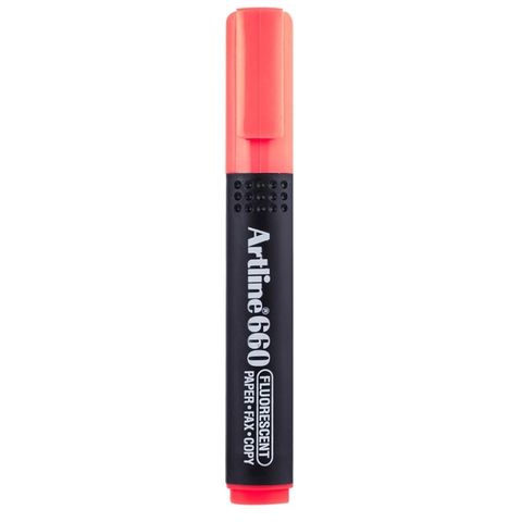 Bút Dạ Quang - Artline EK-660-FRD - Fluorescent Red