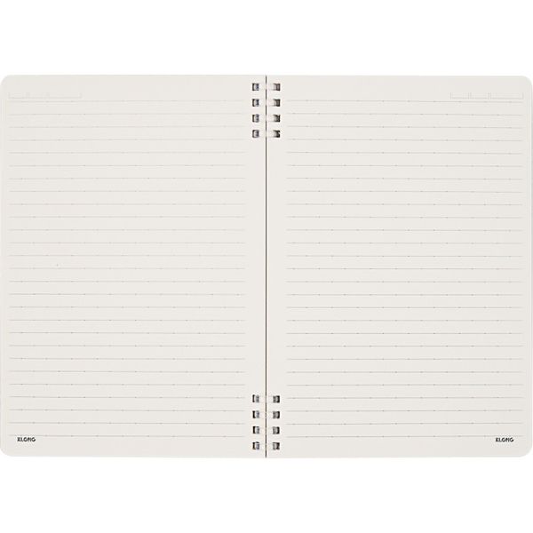 Sổ Dot Line lò xo nhựa mềm 2 đầu A5 120 trang 100/76