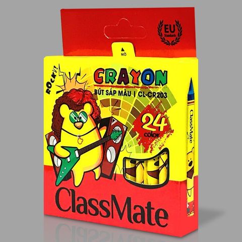 BÚT SÁP 24 MÀU CL-CR203