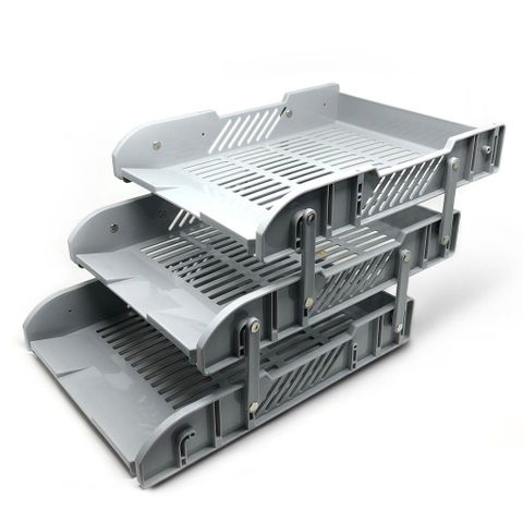 KHAY TÀI LIỆU 3 TẦNG PO-FT301