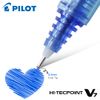 Bút Mực Nước Pilot 0.7mm Hi-Tech V7 Cartridge System - Mực Xanh - BXC-V7-L-BGD