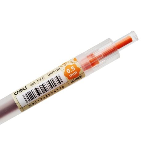 BÚT GEL 0.5mm MÀU CAM - EG118-OR
