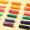 Hộp Đất Nặn 24 Màu Kèm 7 Khuôn Ngẫu Nhiên - Deli 7031-HO - Màu Hồng