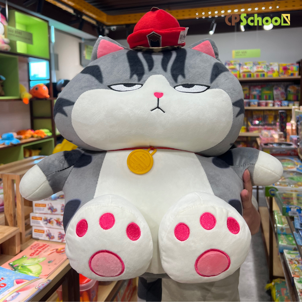 Gấu Bông Mèo Hoàng Thượng Ngồi Chân Xòe - 60cm
