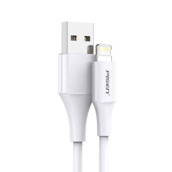 Cáp Sạc PISEN - Mr White Lightning USB-A 1m