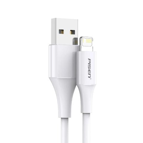 Cáp Sạc PISEN - Mr White Lightning USB-A 1m