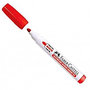 Bút Lông Bảng Trắng II - Mực Đỏ - Faber-Castell 552921