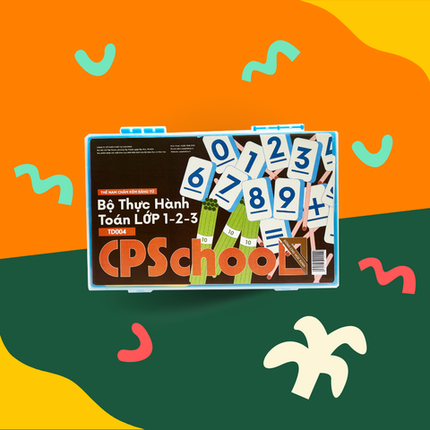 Bộ Thực Hành Toán lớp 1,2​,3 (học sinh)