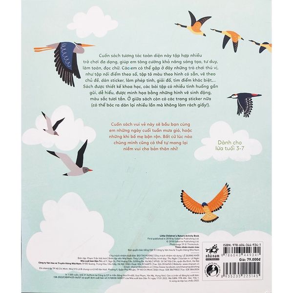 Sách Tương Tác Vừa Học Vừa Chơi -Thiên Nhiên Muôn Màu