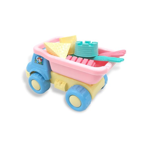 Xe Ben Đi Biển Chở Lâu Đài Nhỏ HT7670