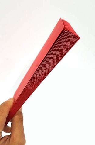 Bao Thư Toppoint Có Keo No.357 (8.9x17.8cm) - Màu Đỏ