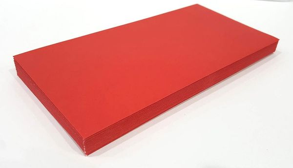 Bao Thư Toppoint Có Keo No.357 (8.9x17.8cm) - Màu Đỏ