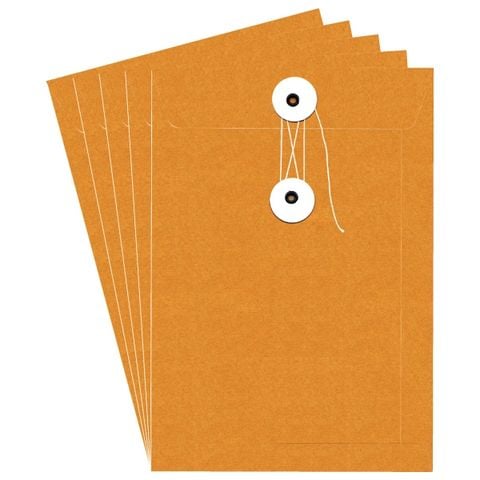 Bao thư cột dây keo thấm nước 22.9 x 32.4 cm (1 Lốc 5 Cái)