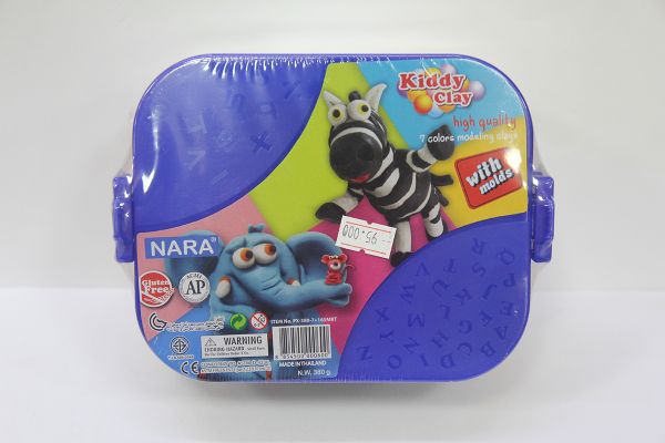 Đất nặn 7M + Bộ Dụng Cụ Kiddy Clay PX-380-7+16SMRT