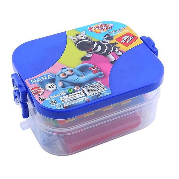 Đất nặn 7M + Bộ Dụng Cụ Kiddy Clay PX-380-7+16SMRT