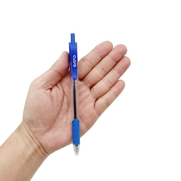 Bút Bi Claro Trion Grip RT 0.7 mm - Mực Xanh (12 cây/ hộp)