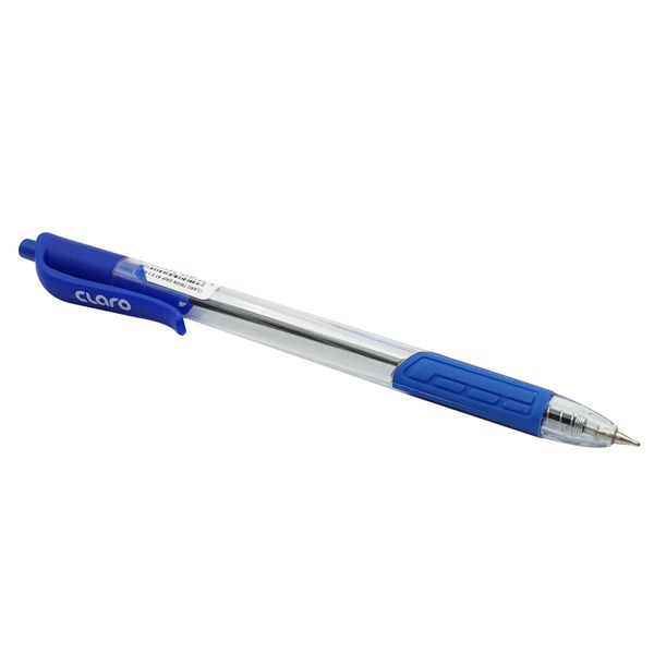 Bút Bi Claro Trion Grip RT 0.7 mm - Mực Xanh (12 cây/ hộp)