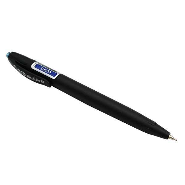 Bút Gel Claro Black Jet RT 0.7 mm - Mực Xanh (10 cây/ hộp)
