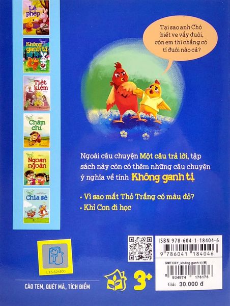 Gieo mầm tính cách cho bé yêu. Không ganh tị